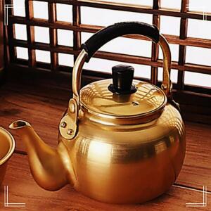 [2개구성] 대원 2L 황 차 냄비 옛날 주방용품 양은 GHW8C6B3F