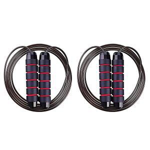 [2개구성] 민트 유산소 266cm 2p세트 이시아르 와이어 295g 구슬 체련단력 줄넘기 꼬임방지 HWBD700C