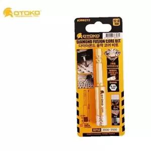 코어비트 타일 홀쏘 돌 유리 천공 다이아몬드 12.0mm 융착코어비트