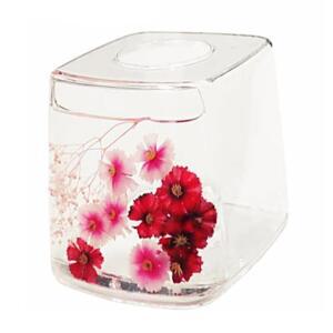 [2개구성] 네프킨 티슈케이스 보관 꽂이 바구니 홀더 휴지 통 냅킨 아크릴 함 디스펜서 HWA88802