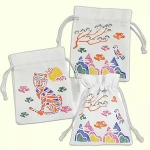 색칠하기 에코스텐실 복주머니 만들기