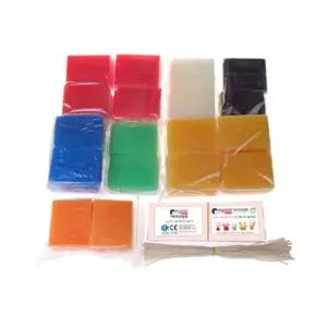 이야코 양초 점토 단체용 200장세트