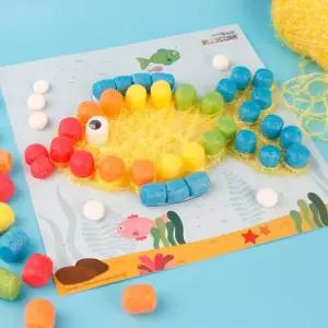 플레이콘 스트링아트5인용(물고기)