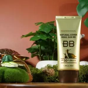 외출시필수 순수한 화사함 커버 비비크림 50ml 달팽이