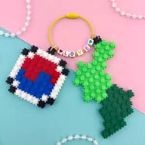 (OR) 디폼블럭 나라사랑 태극기 와이어 키링 만들기