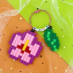 (OR) 디폼블럭 나라사랑 무궁화 와이어 키링 만들기