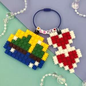 (OR) 디폼블럭 나라사랑 독도 와이어 키링 만들기