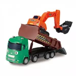 아이코닉스 레스큐 타요 포크레인 중장비 트럭 메가 행크 (092073)