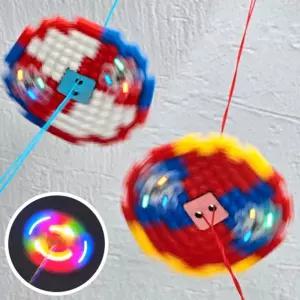 (OR) 디폼블럭 LED 색 혼합 실팽이 만들기