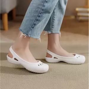 여성 쿠션 샌들 여름 가벼운 신발 발편한 물놀이 폭신한 여자샌들