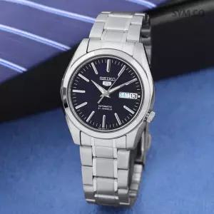 세이코5 SNKL43K1 오토매틱 데이데이트 아날로그 캐쥬얼 정장 남자 메탈 시계 d