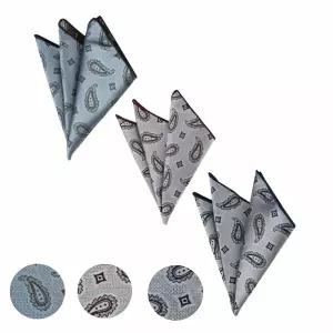 페이즐리 손수건 A 스카프 머플러 셔츠 넥타이 커버 스타일 액세서리 패턴 디자인