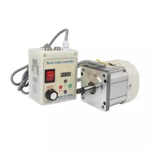 RATTMMOTOR 1500W 영구 자석 DC 브러시리스 서보 모터 200-5000RPM 5.02N.m + 속도 조절기 목공 기계/