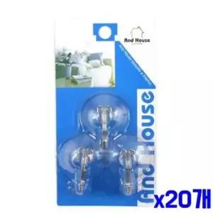 [생활] 흡착 벽후크 3P x20개