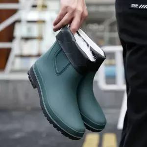 남성 비오느날 작업화 주방 탈부착 내피 기모 장화레인슈즈 부츠신발낚 남자 로퍼 첼시 여성 빅사이즈 스타