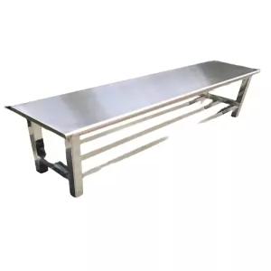 스테인리스 벤치 긴의자 카페 다이닝 휴식 업소용
