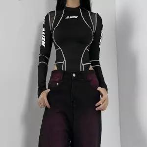 무대의상 오버로크 바이크 긴팔 바디수트 댄스부 공연복 무대 슈트 점프 유니크 상의 하의 단체