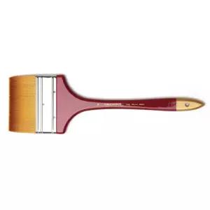 유화백붓 156 6호 100mm세필 서예 유화 수채화 아크릴 948 물감 디자인 구성 스텐실 평붓 백붓