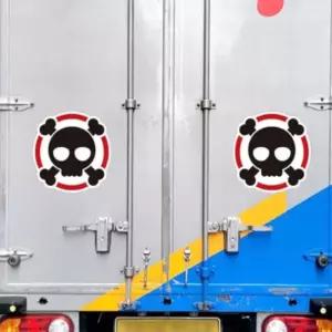 자동차 스티커 반사 화물눈알차량용왕이스티커 왕이 량용 반사판 화물판 후부판 테이프 트럭 택시