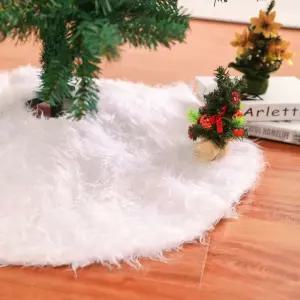 화이트 트리스커트 122cm 원형 러그 크리스마스성탄절소품 장식 홈파티 용품 세트 장식품