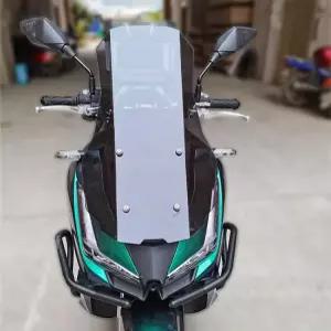 바이크 바람막이 스크린 방풍 가드 보호 캐노피 호환 튜닝 쉴드 가림막 우산 오토바이