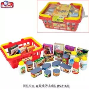 레드박스 쇼핑바구니세트 (레드 22162)학습놀이 역할 시장 장난감 체험 마트 소꿉