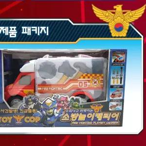 데이비드토이 토이캅 소방놀이 캐리어서 역할 남아차 차트럭 미니카 세트 남아장난감 남아선물 자동차 작동