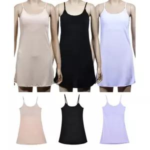 브라내장 어깨끈조절 인견 원피스 슬립 mfP6+2Cbo