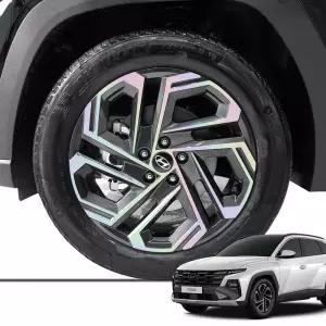 투싼 NX4 페이스리프트 19인치 휠스티커휠스티커 19인치휠 차량용 타이어튜닝 용품