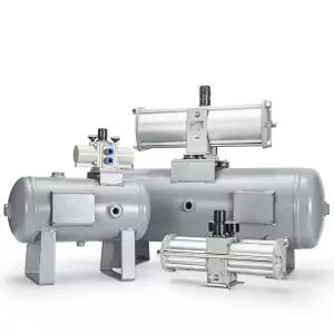 밸브 공압부스터 실린더 에어프레스 증압 증폭기 압력 가스