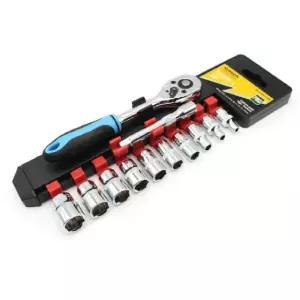 코텍 복스알 육각 렌치 라쳇 깔깔이 157mm 세트알 랜치 형렌치 작업용 산업용 알렌치 공구