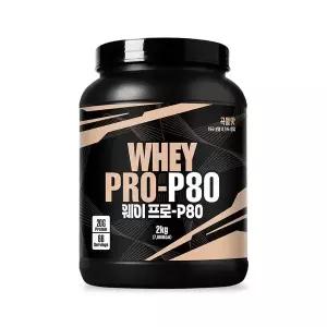 [SP스포츠] 웨이프로 단백질쉐이크 P80 곡물맛 2kg