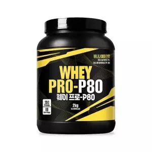 [SP스포츠] 웨이프로 단백질쉐이크 P80 바나나맛 2kg