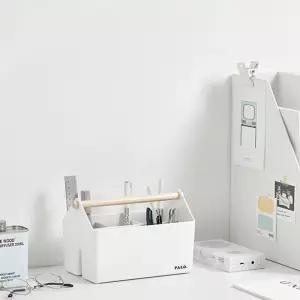 적층형 수납 바구니 소품함 다용도 정리함 책상 데스크도함 칸막이 수납함 서랍 서류