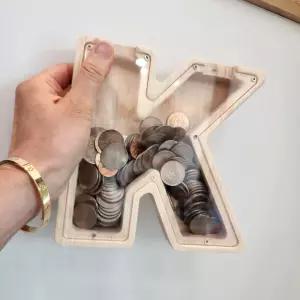 저금통 인테리어 소품 새해선물 탁상 동전용 금고 어린이 비밀 저축