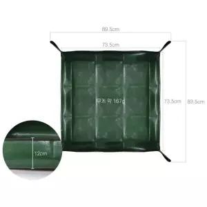 모래 촉감놀이 똑딱이 사각 매트 L사이즈 유아 플레이 여아 아기물감 원형볼풀장 남아