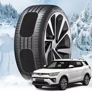 티볼리에어 붙이는 스노우체인 캐치스노우타이어 패치 스파이더 이지링 자동차 차량 작물 우레탄