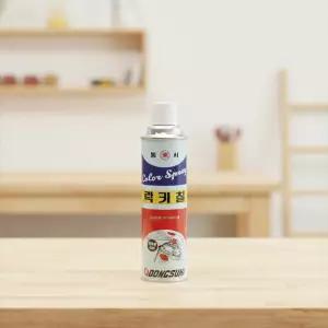 동서 락카 페인트 스프레이 (흑무광 420ml 2개) 도색 셀프 인테리어 라카칠 흑색 보수