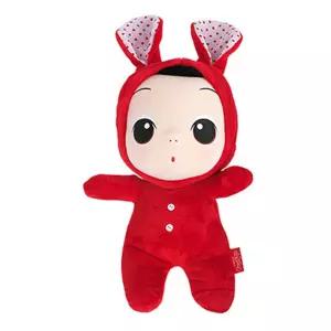 뚱(ddung) 봉제인형 레드귀여운 캐릭터 귀여운 장식용 인테리어