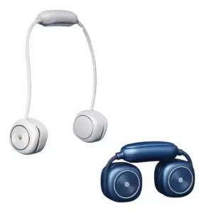 미니멀 컴팩트 휴대용 선풍기 접이식 목걸이 에거는 용선 넥풍기 폴더블