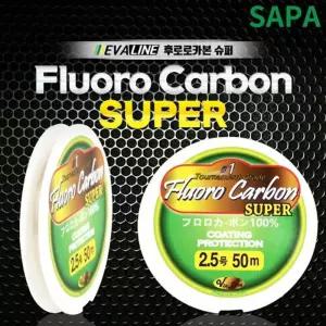싸파 후로로 카본 낚시줄 50m 1.5호/용품/감성돔/벵에돔/선상/갯바위/방파제/마찰/내마모성/참돔/농어/목줄
