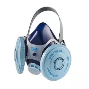 도부라이프텍-방진마스크 DM-911NF 1급 (1EA)면 용마스크 안전 필터 안면 진면 방독