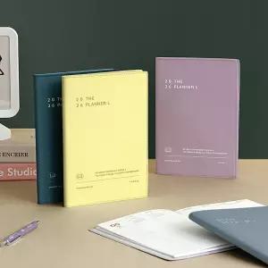 아이코닉 2026 더 플래너 L 먼슬리 다이어리 스케줄러 PVC커버PVC 일정관리도구 휴대용 2026캘린더 먼다이