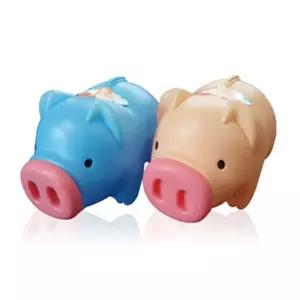 팬시 돼지저금통(자이언트) (랜덤발송)플라스틱 파스텔색 문구용 파스텔 동전