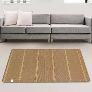 늘마루 쿨 대자리 120x190cm사각 여름 대나무 매트 다용도 고급 배색 가정용 카페트 거실