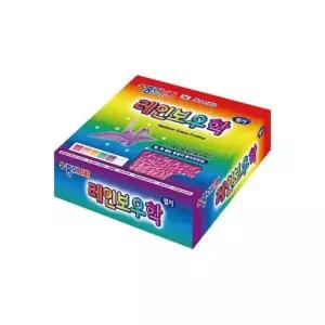 [문구] 종이나라 레인보우 학 접기 학종이 42매 20개입