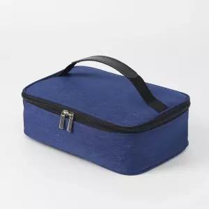 7day 사각 보온보냉 도시락 가방 런치백 (4L) (블루)이유식 아이스박스 아이스 쿨러 쿨링 캠핑 핑용 보냉