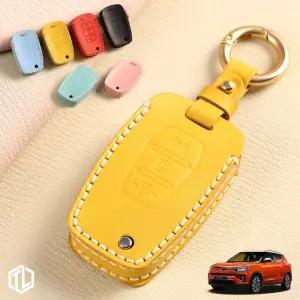 톨른 마카롱 티볼리아머 스마트키케이스 TSS-02 가죽 홀더키홀더추천 차량맞춤형 고급스러운 선물용 각인