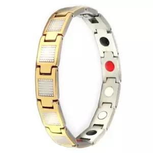 게르마늄 자석 4in1 건강팔찌 KW7313W