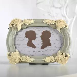 그린로즈 앤틱 사진액자 4X6 (ant-0001)탁상용 소품 인테리어 장식용 탁상형